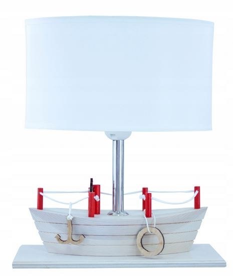 Lampa stołowa Statek bielony Lampa stołowa Statek bielony