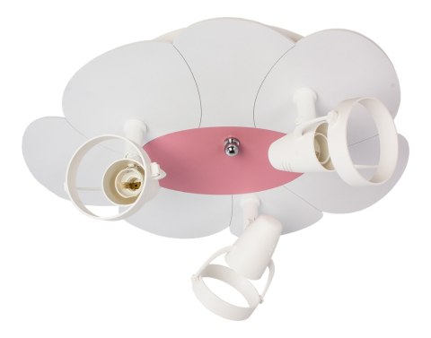 Lampa sufitowa plafon Płatek biało-różowy Lampa sufitowa plafon Płatek biało-różowy