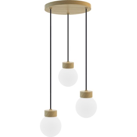 Barrel-Orb Kula 3pł (plafon) dąb Barrel-Orb Kula 3pł (plafon) dąb