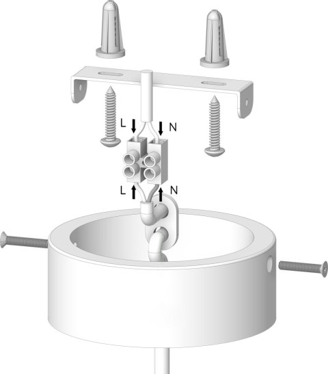 Barrel-Orb Kula 3pł (plafon) dąb Barrel-Orb Kula 3pł (plafon) dąb
