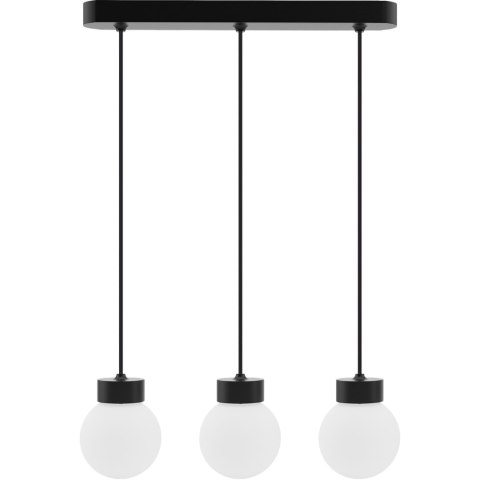 Lampa wisząca Barrel-Orb Kula 3pł czarny Lampa wisząca Barrel-Orb Kula 3pł czarny