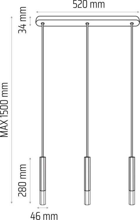 Lampa wisząca Madera2 Hexa 3pł klosz dąb Lampa wisząca Madera2 Hexa 3pł klosz dąb
