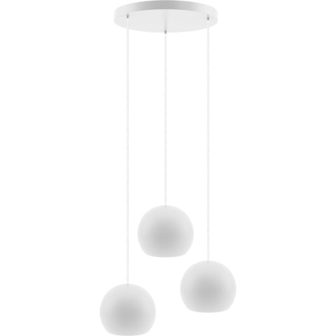 Lampa wisząca biała Balli Kule 3pł (plafon) Lampa wisząca biała Balli Kule 3pł (plafon)
