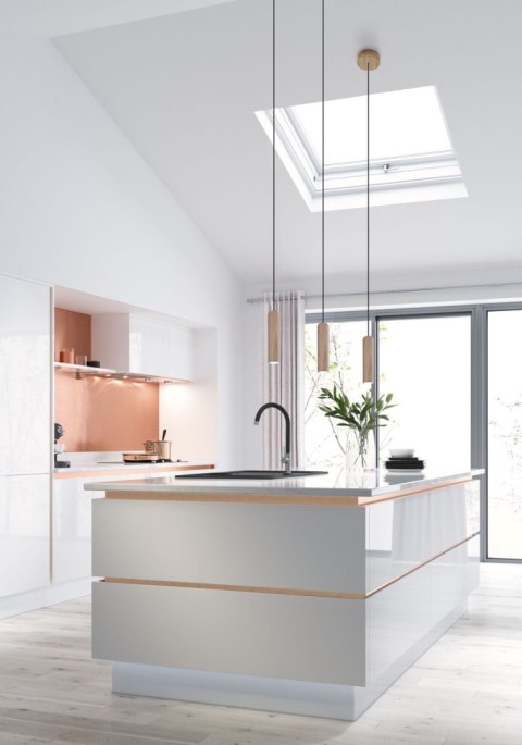 Lampa wisząca biała Madera 2 pł Lampa wisząca biała Madera 2 pł