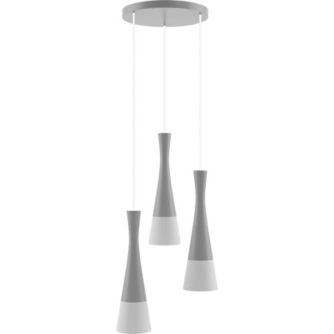 Lampa wisząca szara Vegas2 3pł (plafon) Lampa wisząca szara Vegas2 3pł (plafon)