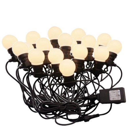 Girlanda Ogrodowa V-TAC (sznur) LED 10 metrów 20 żarówek 0,5W IP44 VT-71020 3000K 960lm Girlanda Ogrodowa V-TAC (sznur) LED 10 metrów 20 żarówek 0,5W IP44 VT-71020 3000K 960lm