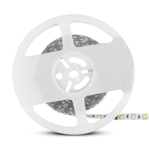 Taśma LED V-TAC SMD5050 300LED RGBW 12V IP20 8W/m VT-5050 60-IP20-N 4000K+RGB 357lm Taśma LED V-TAC SMD5050 300LED RGBW 12V IP20 8W/m VT-5050 60-IP20-N 4000K+RGB 357lm