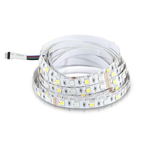 Taśma LED V-TAC SMD5050 300LED RGBW IP20 8W/m VT-5050 60-IP20-8 3000K+RGB 357lm Taśma LED V-TAC SMD5050 300LED RGBW IP20 8W/m VT-5050 60-IP20-8 3000K+RGB 357lm