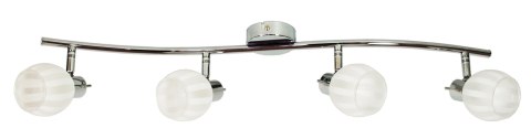 BARS LISTWA 4X40W G9 CHROM (BŻ) BARS LISTWA 4X40W G9 CHROM (BŻ)