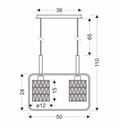CROWN LAMPA WISZĄCA CZARNY 2X40W E27 ABAŻUR BEŻOWY CROWN LAMPA WISZĄCA CZARNY 2X40W E27 ABAŻUR BEŻOWY
