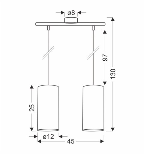 Fleri lampa wisząca czarny 2x60 e27 abażur 12x25 beżowy ratan Fleri lampa wisząca czarny 2x60 e27 abażur 12x25 beżowy ratan