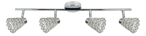 GLOSSY LISTWA 4X40W G9 CHROM GLOSSY LISTWA 4X40W G9 CHROM