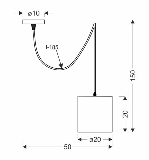 Atlanta p lampa wisząca biały 1x40w e27 abażur biały