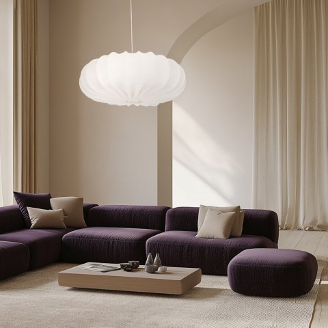 CAFEE' lampa wisz¹ca 66cm bia³y 1x40W E27 aba¿ur latte CAFEE' lampa wisz¹ca 66cm bia³y 1x40W E27 aba¿ur latte
