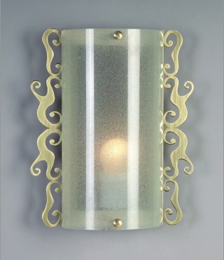 CASABLANCA PLAFON 1X60W E27 22X25CM PATYNA PROSTOKĄT