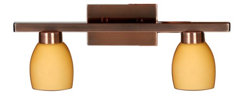 DAKOTA LISTWA 2X40W G9 MIEDŹ DAKOTA LISTWA 2X40W G9 MIEDŹ