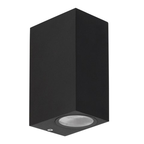 Nerium lampa ogrodowa elewacyjna kostka długa 92x15,2cm czarny 2x35W GU10 IP44 Nerium lampa ogrodowa elewacyjna kostka długa 92x15,2cm czarny 2x35W GU10 IP44