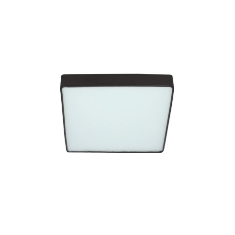 Quattro lampa sufitowa plafon kwadrat czarny 35x35 18W LED 4000K klosz bia³y Quattro lampa sufitowa plafon kwadrat czarny 35x35 18W LED 4000K klosz bia³y