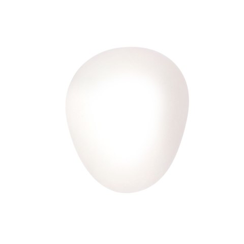 STONES lampa kinkiet 20cm 1x40W E27 klosz biały STONES lampa kinkiet 20cm 1x40W E27 klosz biały