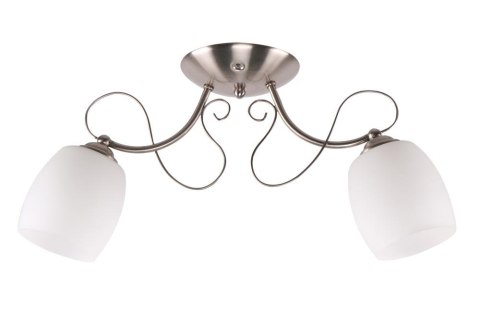AMBA LAMPA SUFITOWA 2X40W E27 BIAŁ AMBA LAMPA SUFITOWA 2X40W E27 BIAŁ