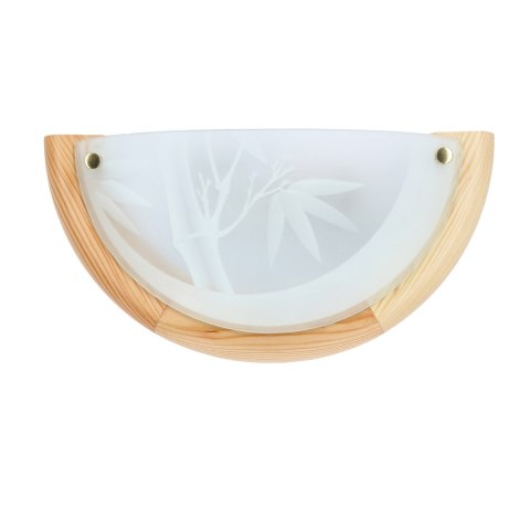 BAMBOO LAMPA SUFITOWA PLAFON 0,5 DREWNO STANDARD 1X60 W E27 SOSNA BAMBOO LAMPA SUFITOWA PLAFON 0,5 DREWNO STANDARD 1X60 W E27 SOSNA
