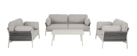 BIZZOTTO sofa ogrodowa PARDIS AGATE szara