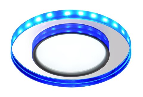SSP-23 CH/TR+BL 8W LED 230V RING LED NIEBIESKI oczko sufitowe lampa sufitowa STAŁA OKRĄGŁA SZKŁO TRANSPARENTNE SSP-23 CH/TR+BL 8W LED 230V RING LED NIEBIESKI oczko sufitowe lampa sufitowa STAŁA OKRĄGŁA SZKŁO TRANSPARENTNE