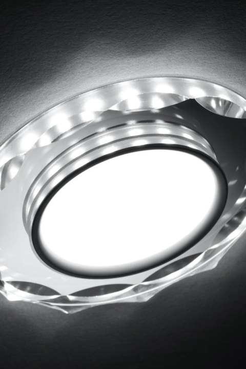 SSP-25 CH/TR+WH 8W LED 230V RING LED BIAŁY oczko sufitowe lampa sufitowa OKRĄGŁA SZLIF SZKŁO TRANSPARENTNE SSP-25 CH/TR+WH 8W LED 230V RING LED BIAŁY oczko sufitowe lampa sufitowa OKRĄGŁA SZLIF SZKŁO TRANSPARENTNE
