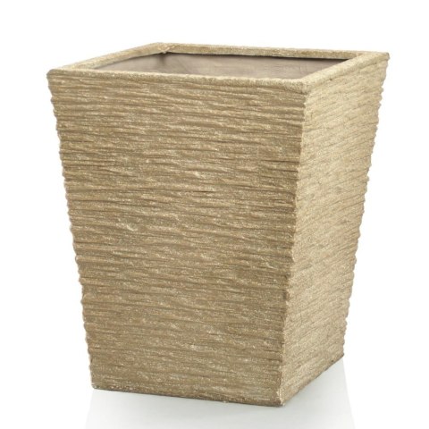 Donica Genova o oryginalnej formie wykończenia 46,5x46,5x61,5 Donica Genova o oryginalnej formie wykończenia 46,5x46,5x61,5
