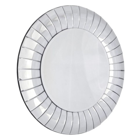 Lustro Corrao 80cm luksusowe okrągłe w dekoracyjnej lustrzanej wypukłej ramie Lustro Corrao 80cm luksusowe okrągłe w dekoracyjnej lustrzanej wypukłej ramie