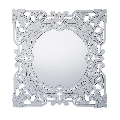 Lustro Elizabeth 100/100cm kwadratowe niezwykłe w bogato zdobionej ażurowej ramie Lustro Elizabeth 100/100cm kwadratowe niezwykłe w bogato zdobionej ażurowej ramie