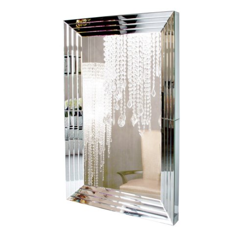 Lustro Nike glamour 90/150cm prostokątne w ramie z fazowanych lustrzanych elementów Lustro Nike glamour 90/150cm prostokątne w ramie z fazowanych lustrzanych elementów