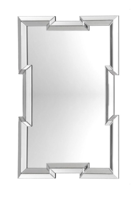 Lustro prostokątne Lante 80/120cm w misternej ramie z oryginalnymi wcięciami Lustro prostokątne Lante 80/120cm w misternej ramie z oryginalnymi wcięciami