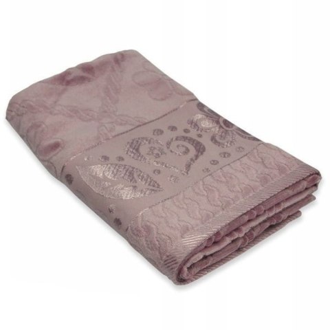 Ręcznik żakardowy 100x150cm wrzosowy Ręcznik żakardowy 100x150cm wrzosowy