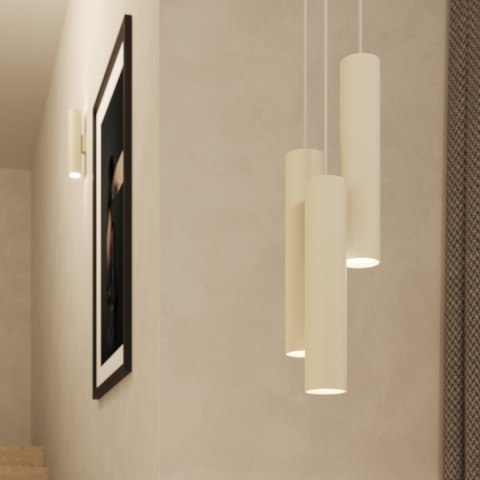 Lampa wisząca LAGOS 2 beżowa