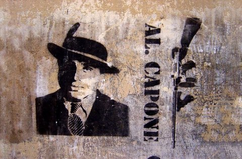 Al Capone - fototapeta Al Capone - fototapeta