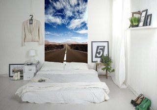 Droga po horyzont - fototapeta