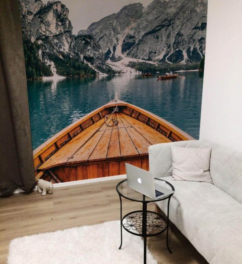 Górskie jezioro - fototapeta Górskie jezioro - fototapeta