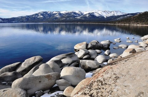 Jezioro Tahoe - fototapeta Jezioro Tahoe - fototapeta