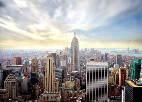 Manhattan, New York - fototapeta Manhattan, New York - fototapeta