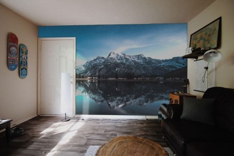 Nocne Jezioro - fototapeta Nocne Jezioro - fototapeta