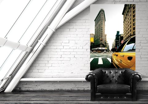 Cloudy day at New York - fototapeta Cloudy day at New York - fototapeta