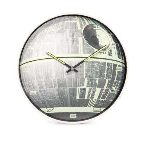 Star Wars Death Star Glow - zegar ścienny Star Wars Death Star Glow - zegar ścienny