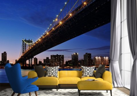 Zachód słońca, Manhattan - fototapeta Zachód słońca, Manhattan - fototapeta