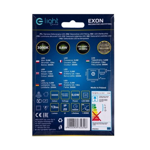 EXON Barwa Ciepła 3000K