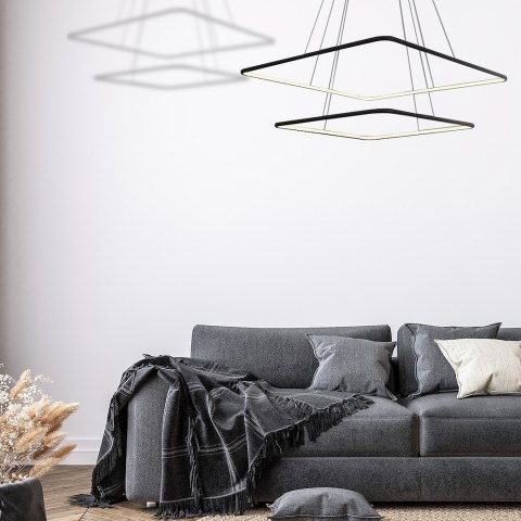 LAMPA WISZĄCA NIX BLACK 50W LED