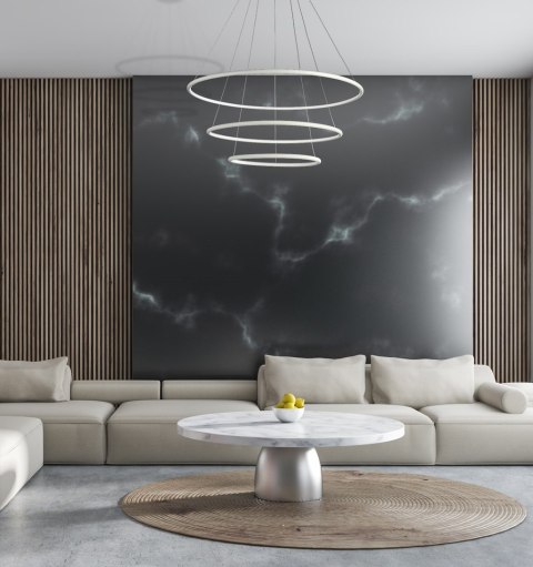 LAMPA WISZĄCA ORION WHITE 99W LED