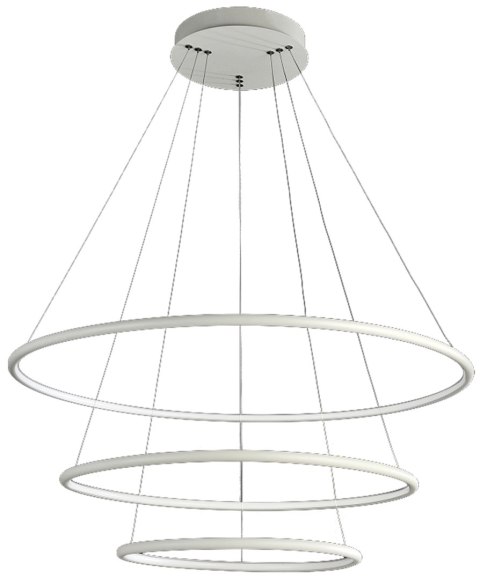 LAMPA WISZĄCA ORION WHITE 99W LED