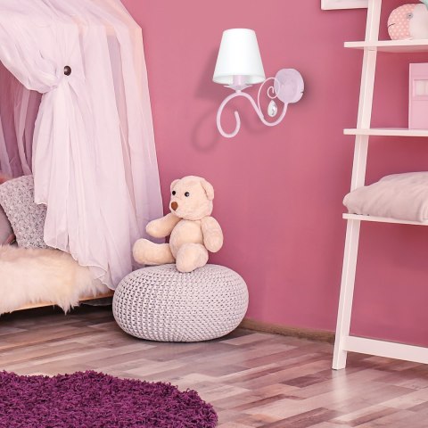 Kinkiet SARA PINK 1xE14/40W/230V Kinkiet SARA PINK 1xE14/40W/230V
