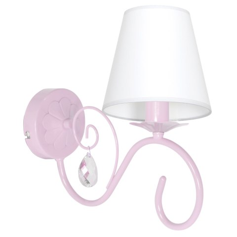 Kinkiet SARA PINK 1xE14/40W/230V Kinkiet SARA PINK 1xE14/40W/230V
